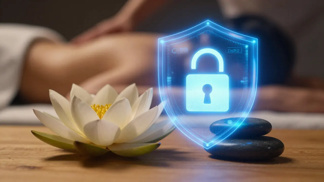 Tantrická masáž a GDPR: Jak chránit citlivé údaje klientů
