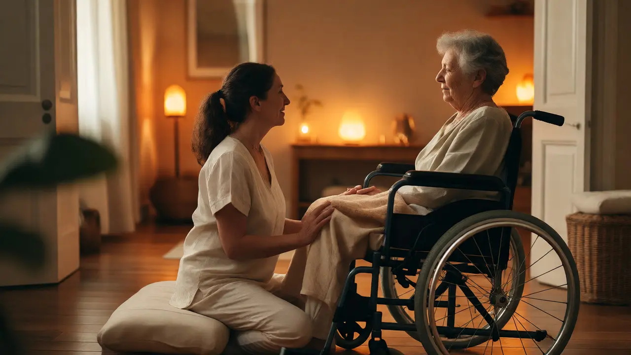 Tantrická masáž pro osoby s handicapem: Praktické adaptace a benefity